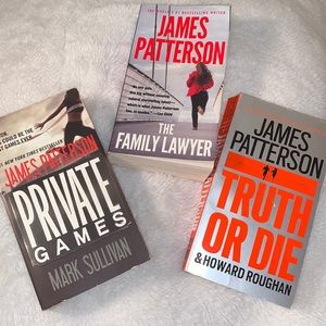 SALE!! set of 5 novels James Patterson